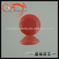 synthetic turquoise charming red round shape synthetic turquoise stone